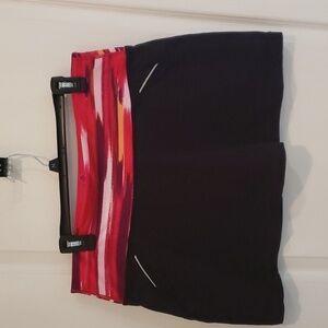 Athleta Grenadine Airbrush relay running skort , short and skirt.
